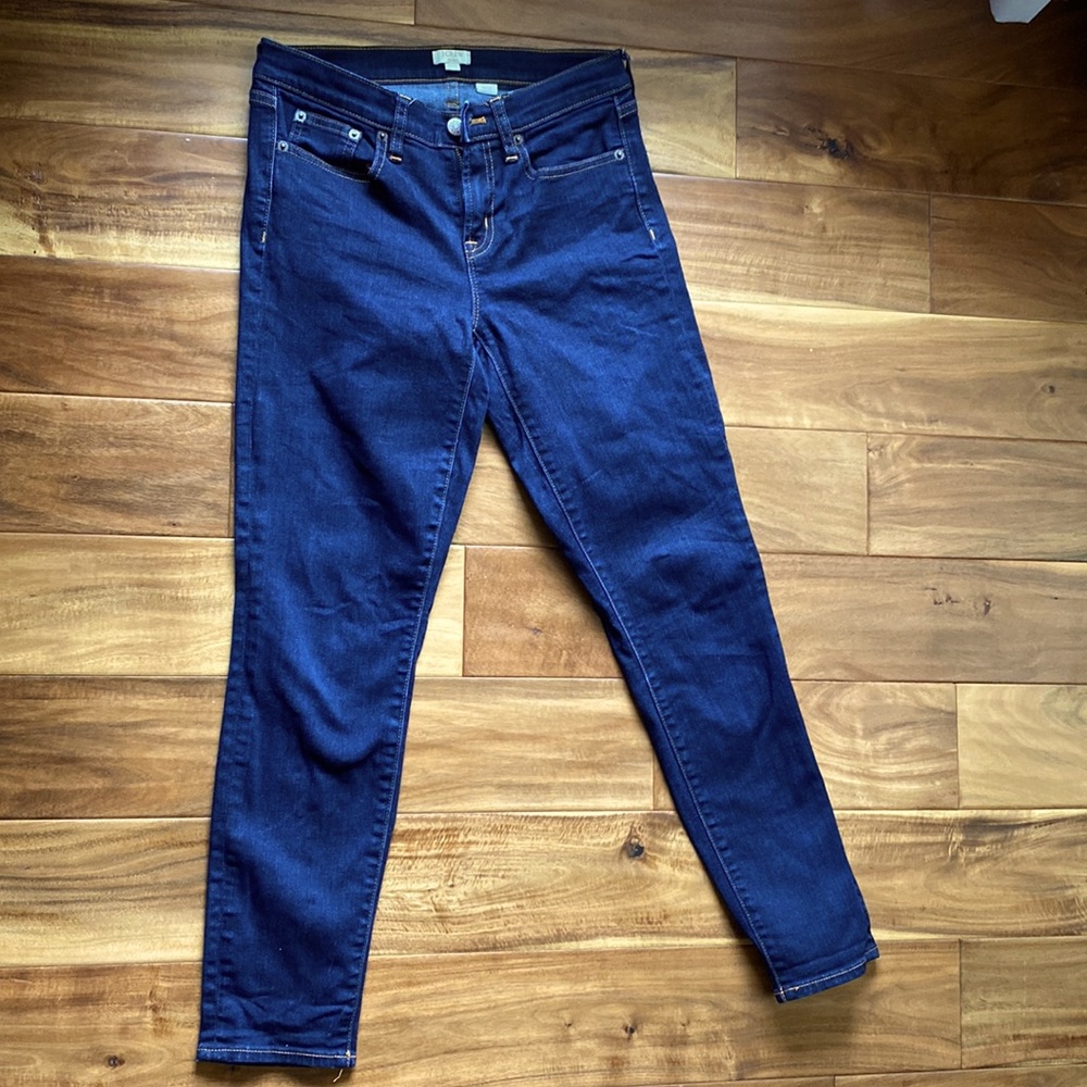 J.Crew ankle length jeans and dark wash size 25/28.